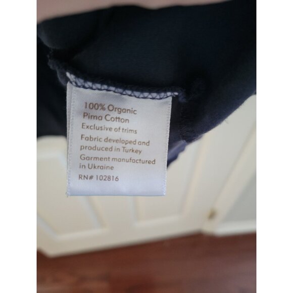 Eileen Fisher Sleepwear for Garnet Hill Blue NightGown size Medium Organic - Picture 7 of 10